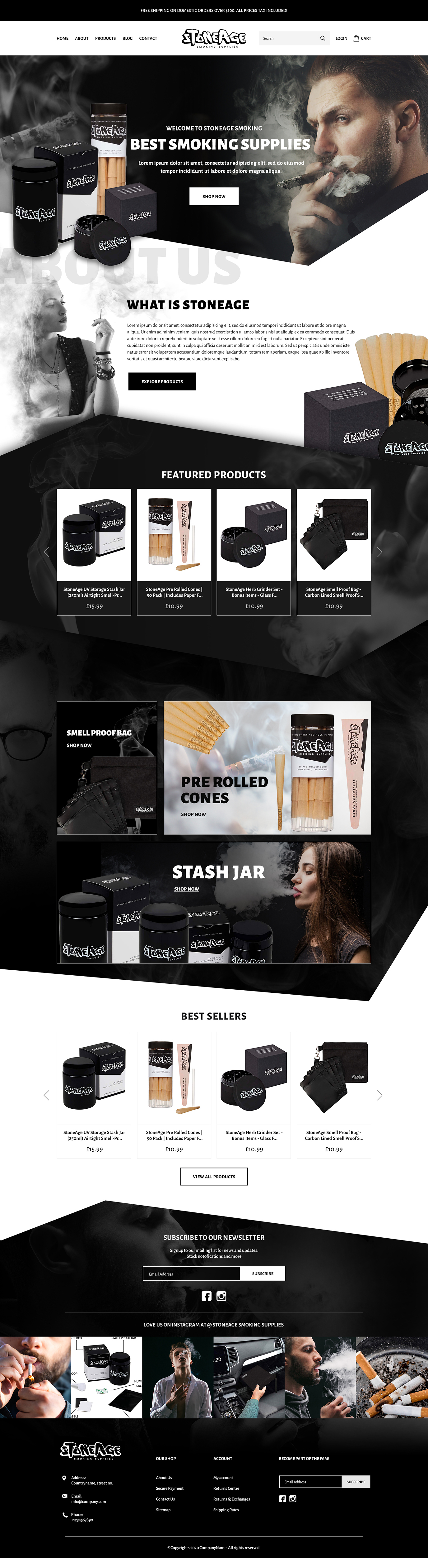 Shopify-Design von DesignerNoor für dieses Projekt | Design: #27599862