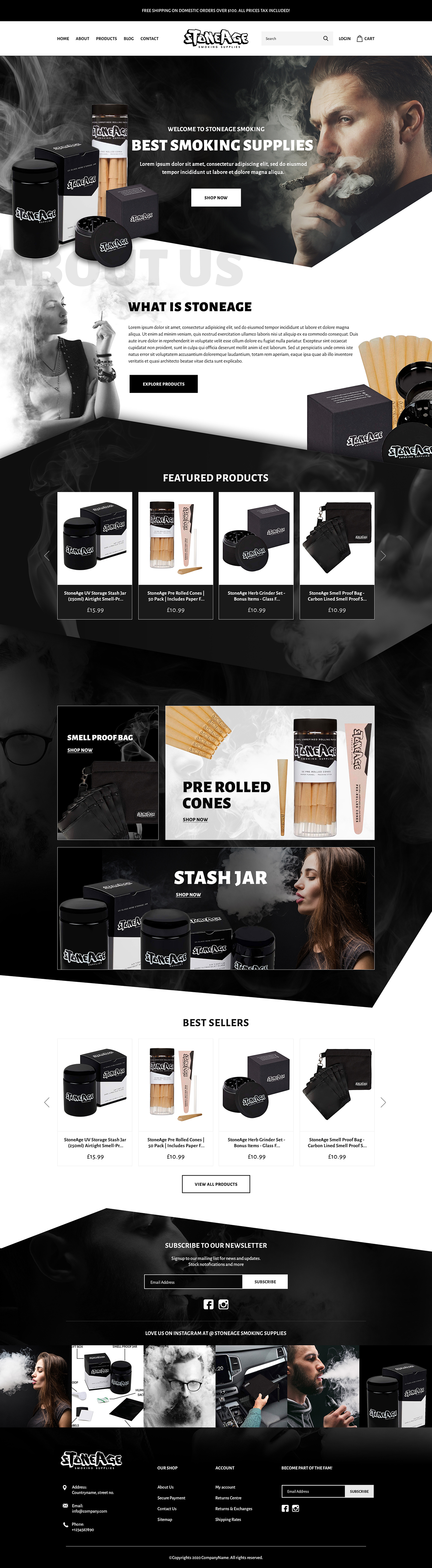 Shopify-Design von DesignerNoor für dieses Projekt | Design #27628786