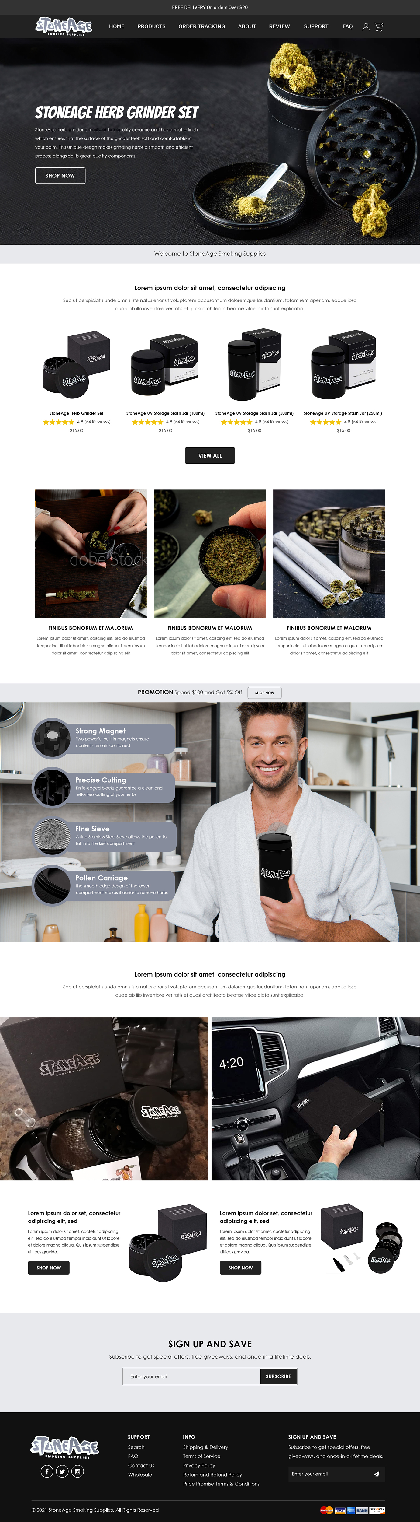 Shopify-Design von Titan Eagle für dieses Projekt | Design #27588153