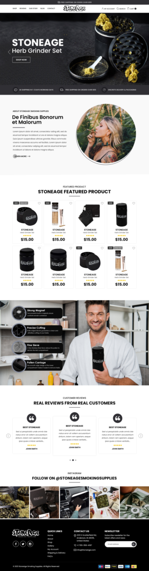 Shopify-Design von Titan Eagle für dieses Projekt | Design: #27589073