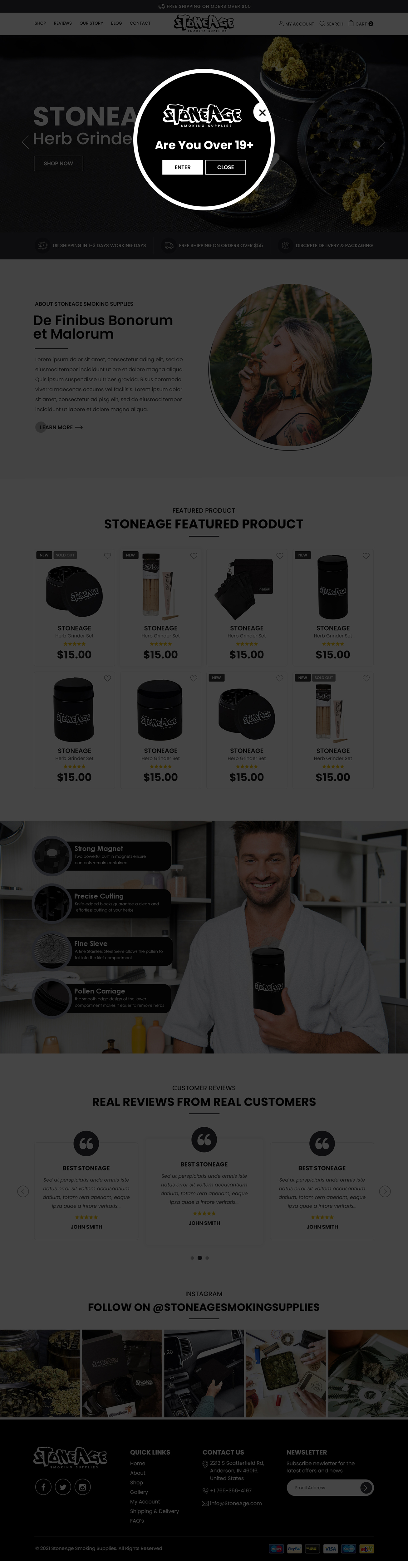 Shopify Design by Titan Eagle for this project | Design #27589130