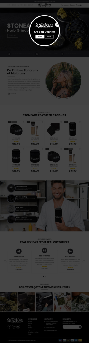 Shopify Design by Titan Eagle for this project | Design: #27589130