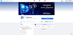 Diseño de Facebook por Shamim_Design para WebFrames | Diseño: #27589583