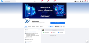 Facebook-Design von Shamim_Design für WebFrames | Design #27603346