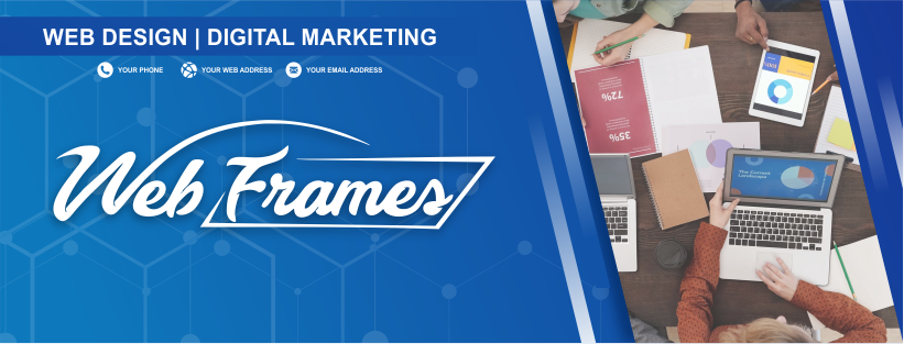 Diseño de Facebook por RizqinaStudio para WebFrames | Diseño #27636588