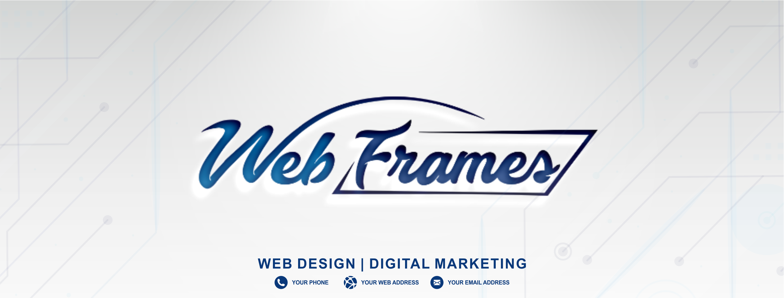 Facebook Design by RizqinaStudio for WebFrames | Design #27637345