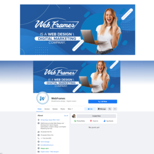Facebook Design by Maxo-Biz for WebFrames | Design: #27596538
