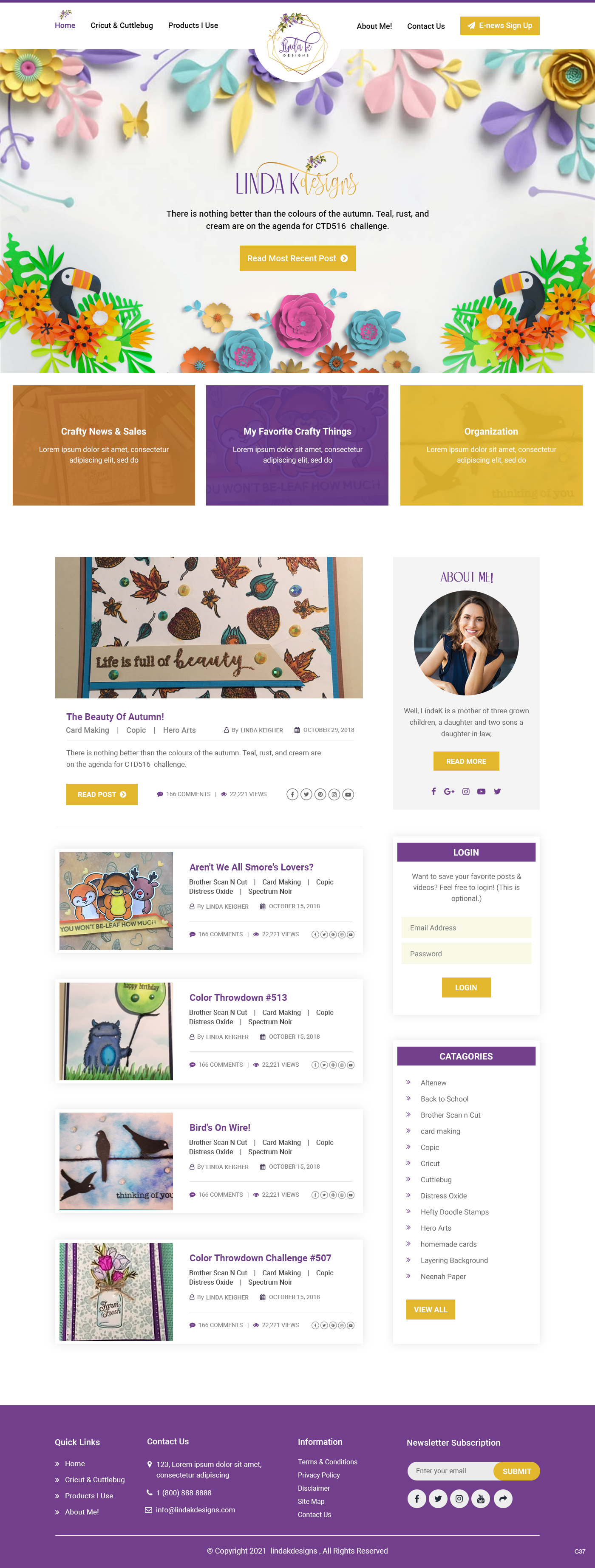 Shopify Design by pb for LindaK Designs | Design #27591214