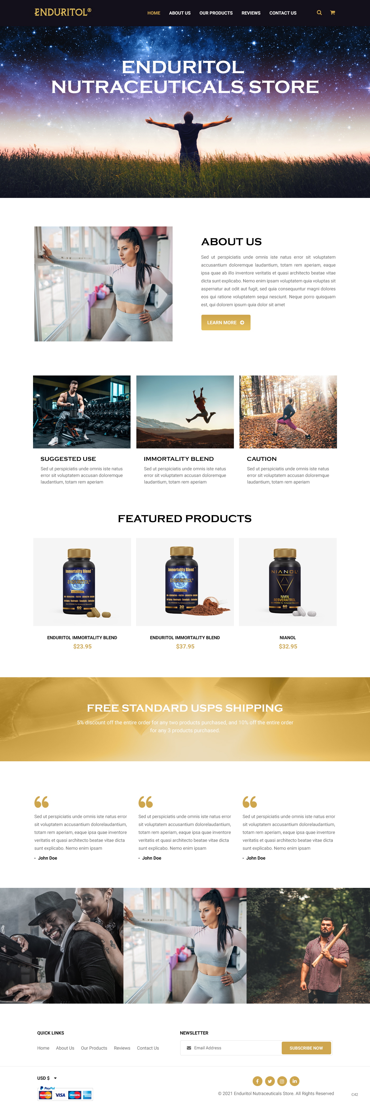 Shopify Design by pb for this project | Design #27594304