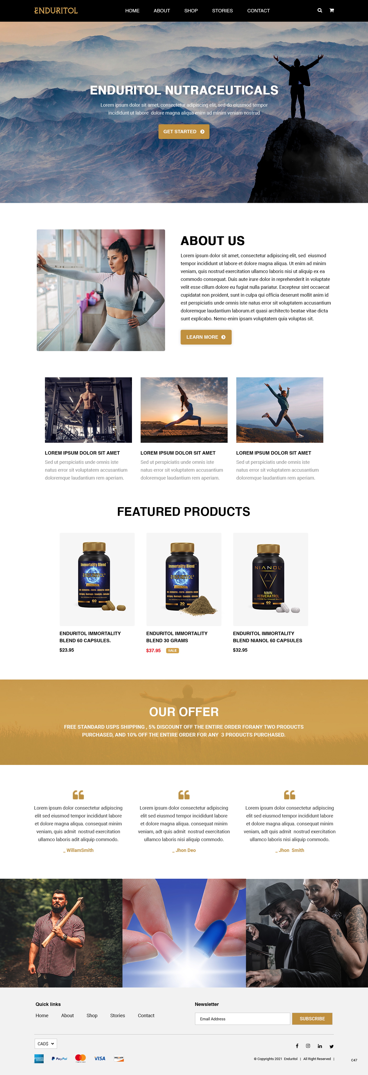 Shopify Design by pb for this project | Design #27594314