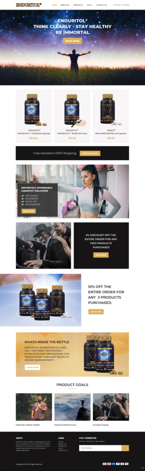 Shopify Design by pb for this project | Design: #27652155