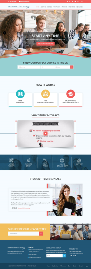 Web Design by pb for this project | Design: #27594297