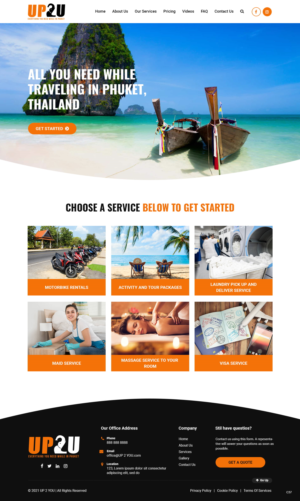 Web Design by pb for Shane | Design: #27599503