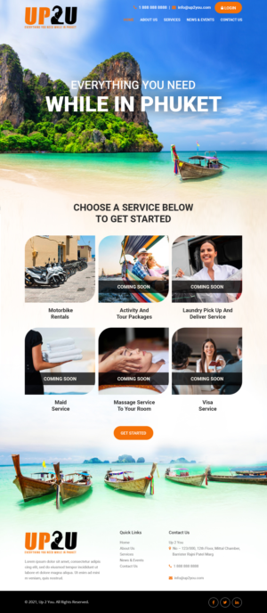 Web Design by Starlyn DS for Shane | Design: #27591825