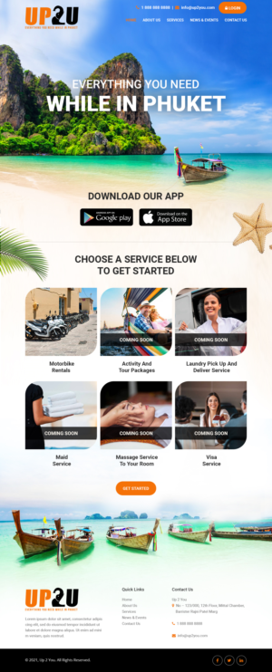 Web Design by Starlyn DS for Shane | Design: #27594356
