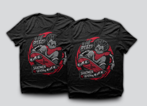 T-shirt Design by Ena for SANDMEN N WITCHES | Design: #27747005