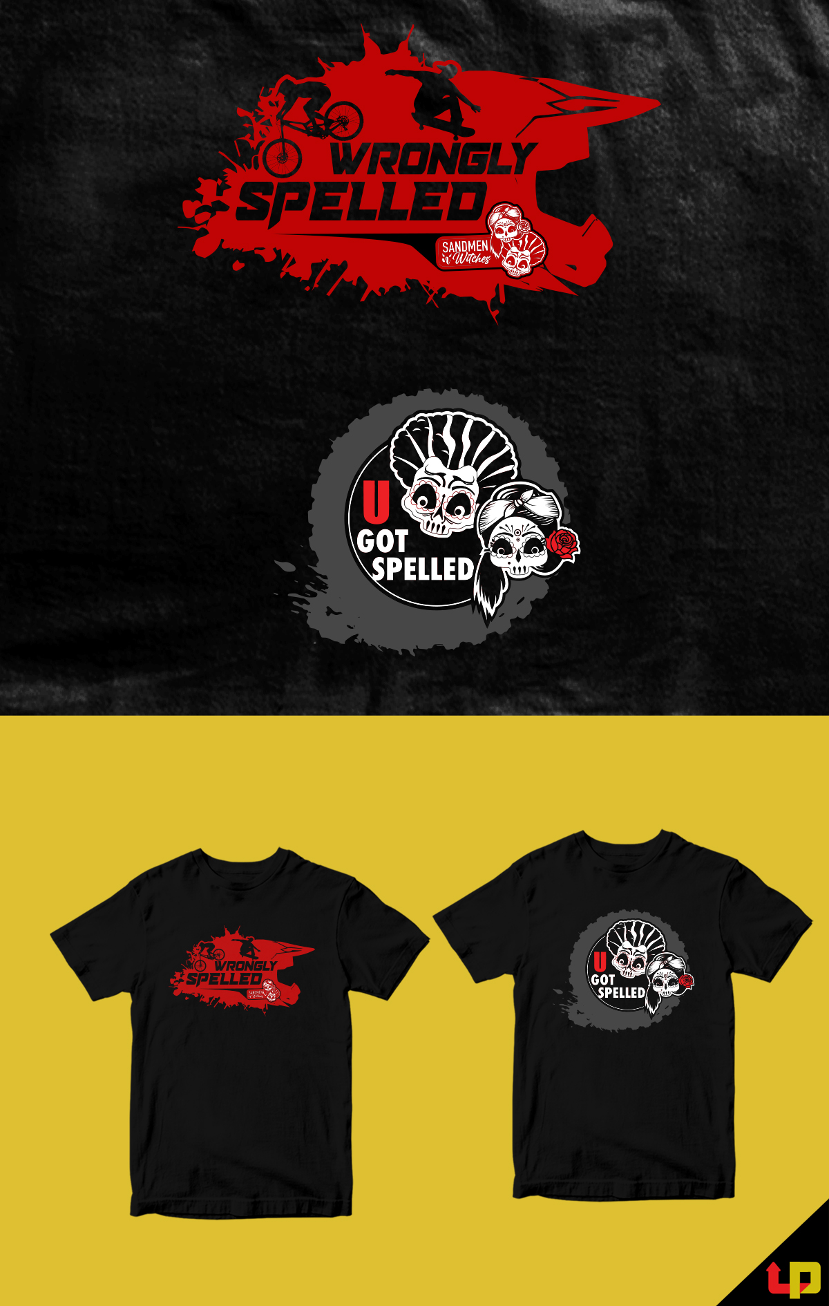 T-shirt Design by Uprinteez for SANDMEN N WITCHES | Design #27593499