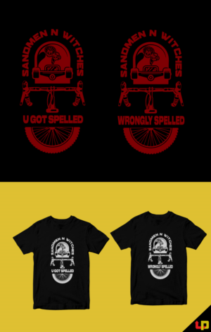T-shirt Design by Uprinteez for SANDMEN N WITCHES | Design: #27593867