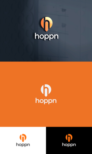 Logo Design by Ally Mac for Hoppn Technologies Nigeria Limited | Design: #27626289