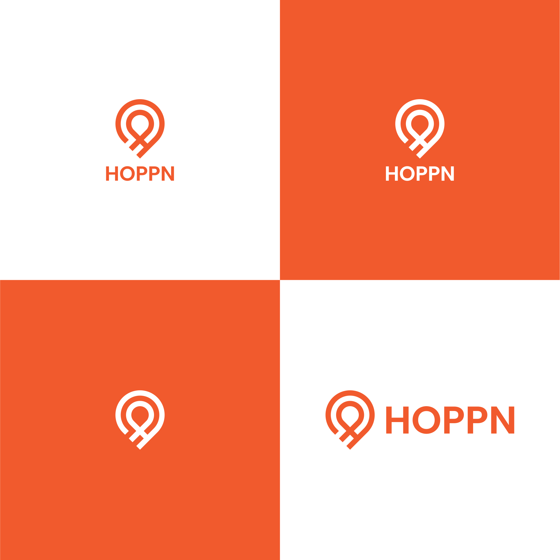 Logo Design by diysora design for Hoppn Technologies Nigeria Limited | Design #27620528