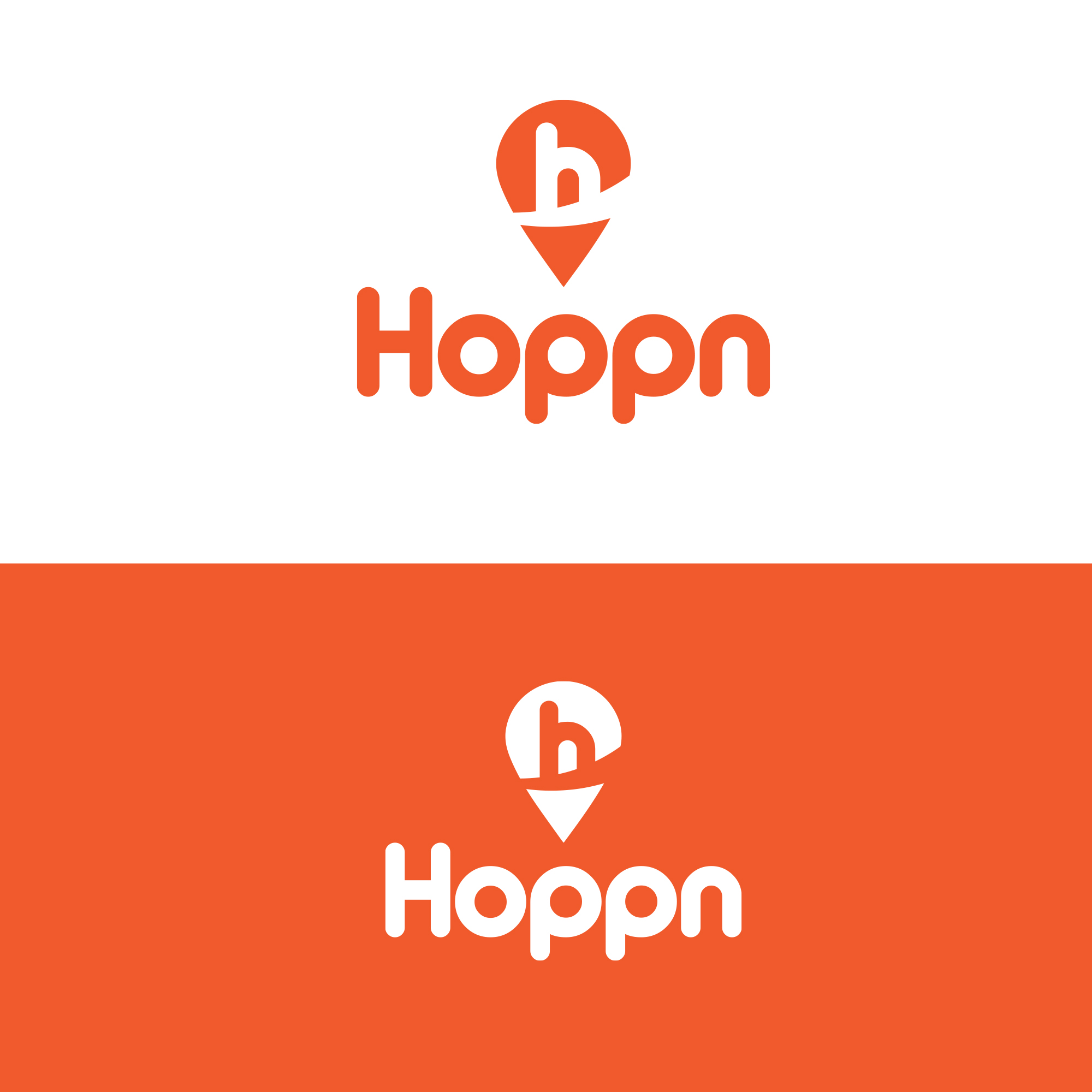 Logo Design by DSCMedian™ for Hoppn Technologies Nigeria Limited | Design #27628823