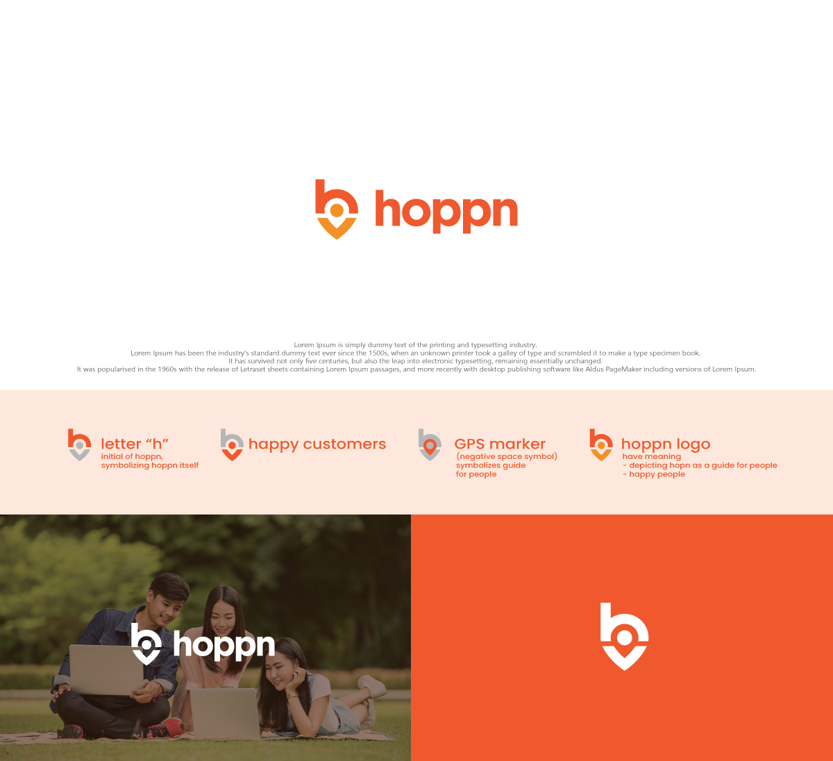 Logo Design by Hendy April for Hoppn Technologies Nigeria Limited | Design #27608502