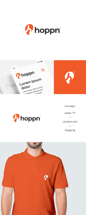 Logo Design by GBDESIGN for Hoppn Technologies Nigeria Limited | Design: #27600492