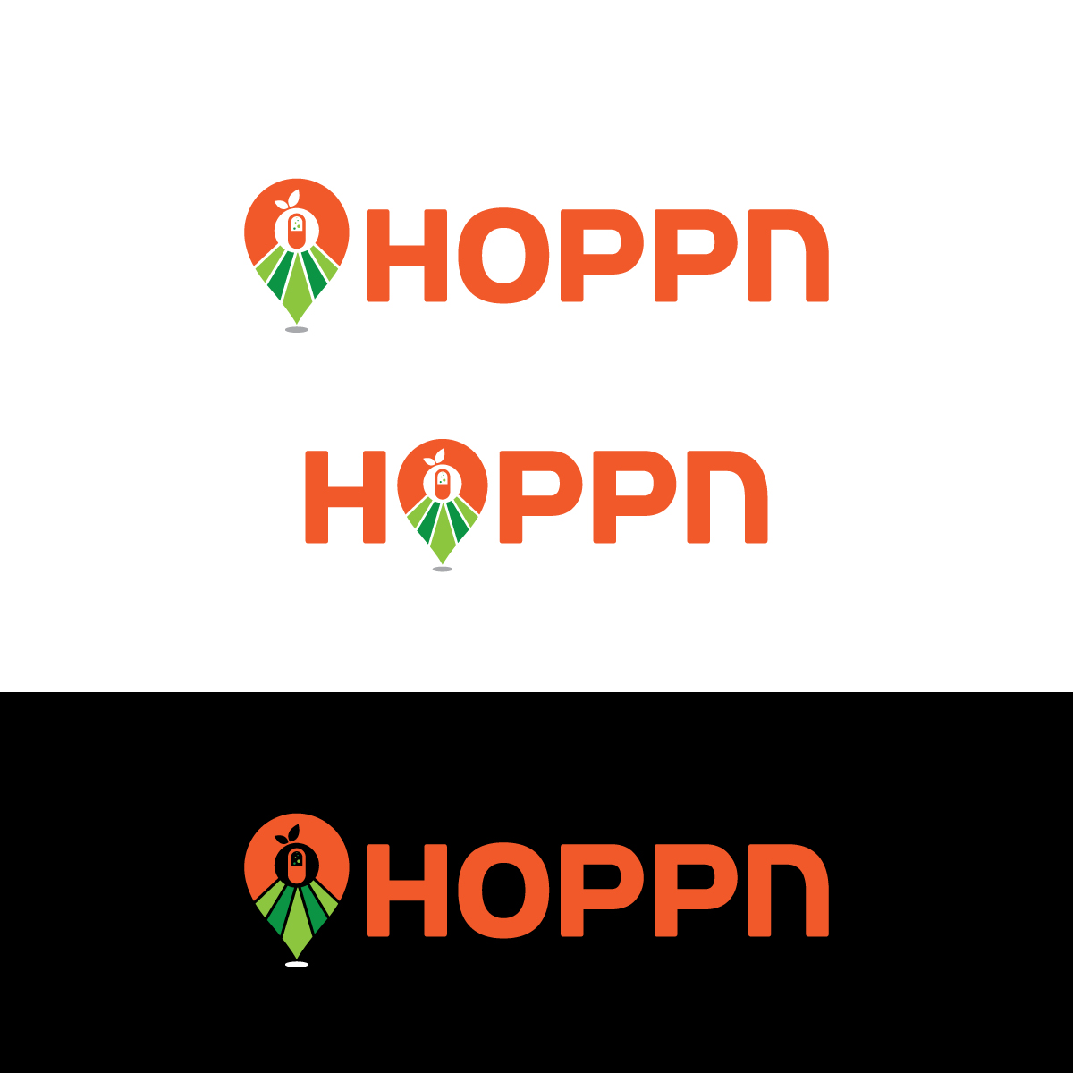 Logo Design by brand maker for Hoppn Technologies Nigeria Limited | Design #27596943