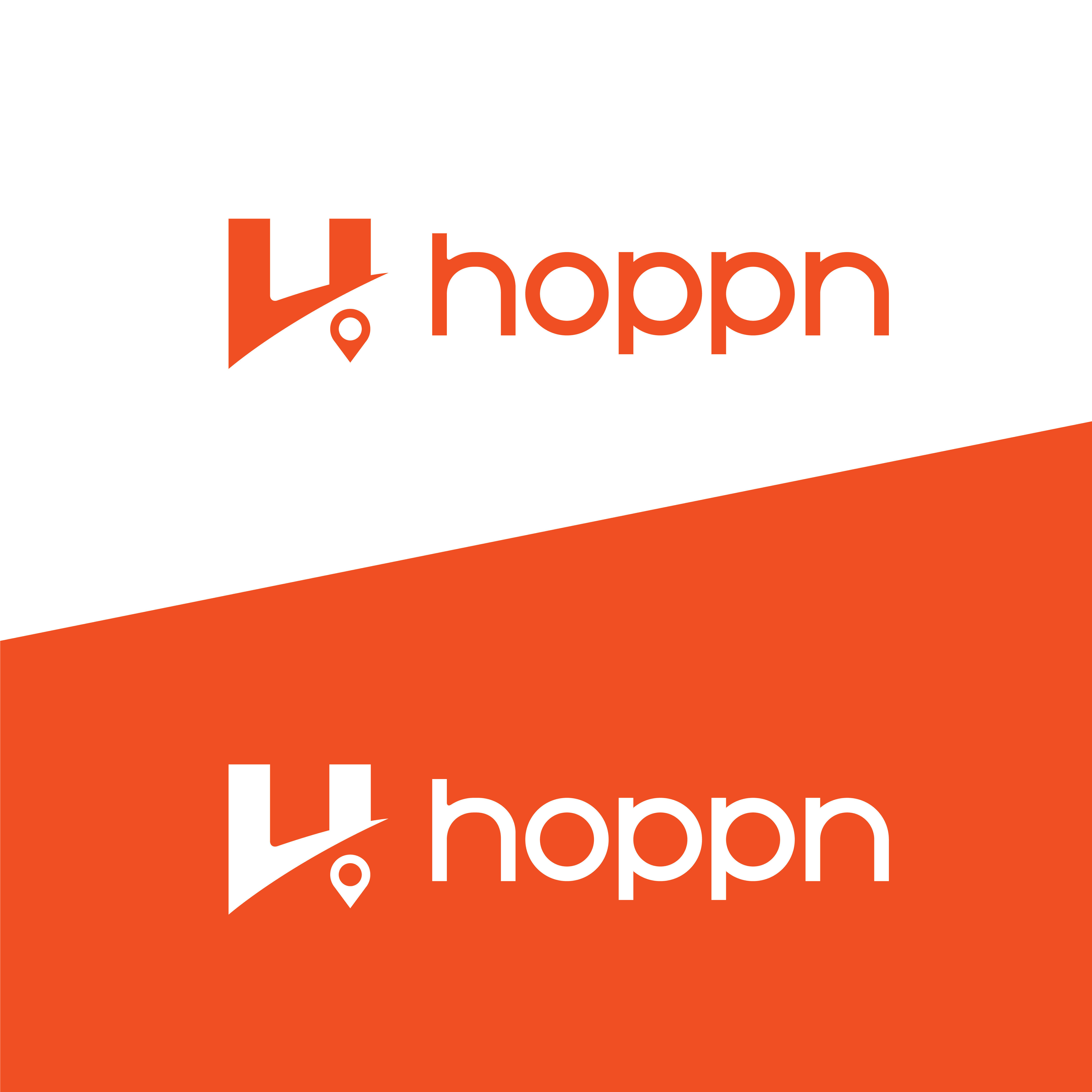 Logo Design by Christopher.Min for Hoppn Technologies Nigeria Limited | Design #27611363