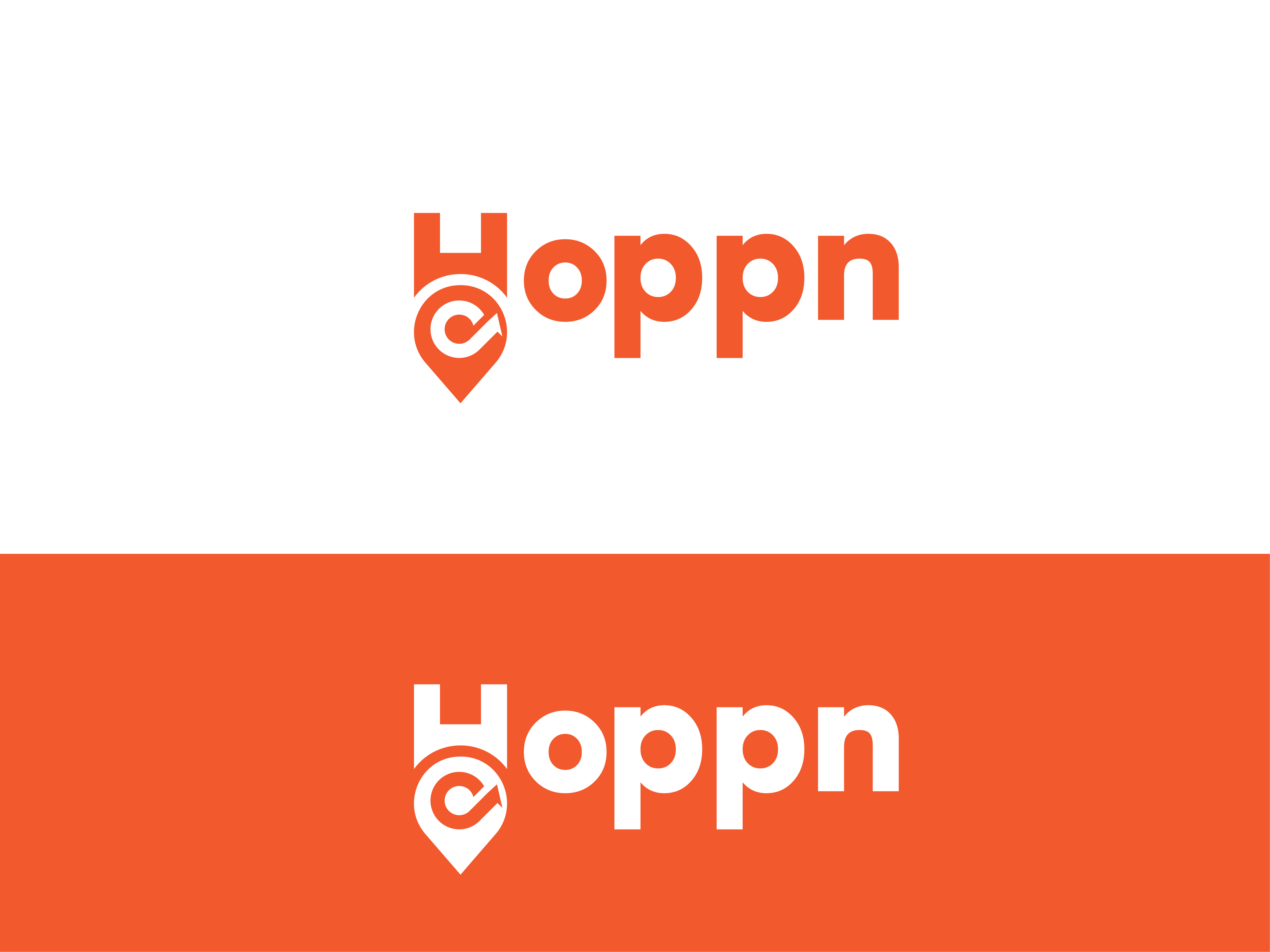 Logo Design by Jet-D for Hoppn Technologies Nigeria Limited | Design #27628905