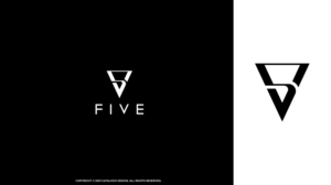 FIVE ou 5 | Logo Design by Catalogo