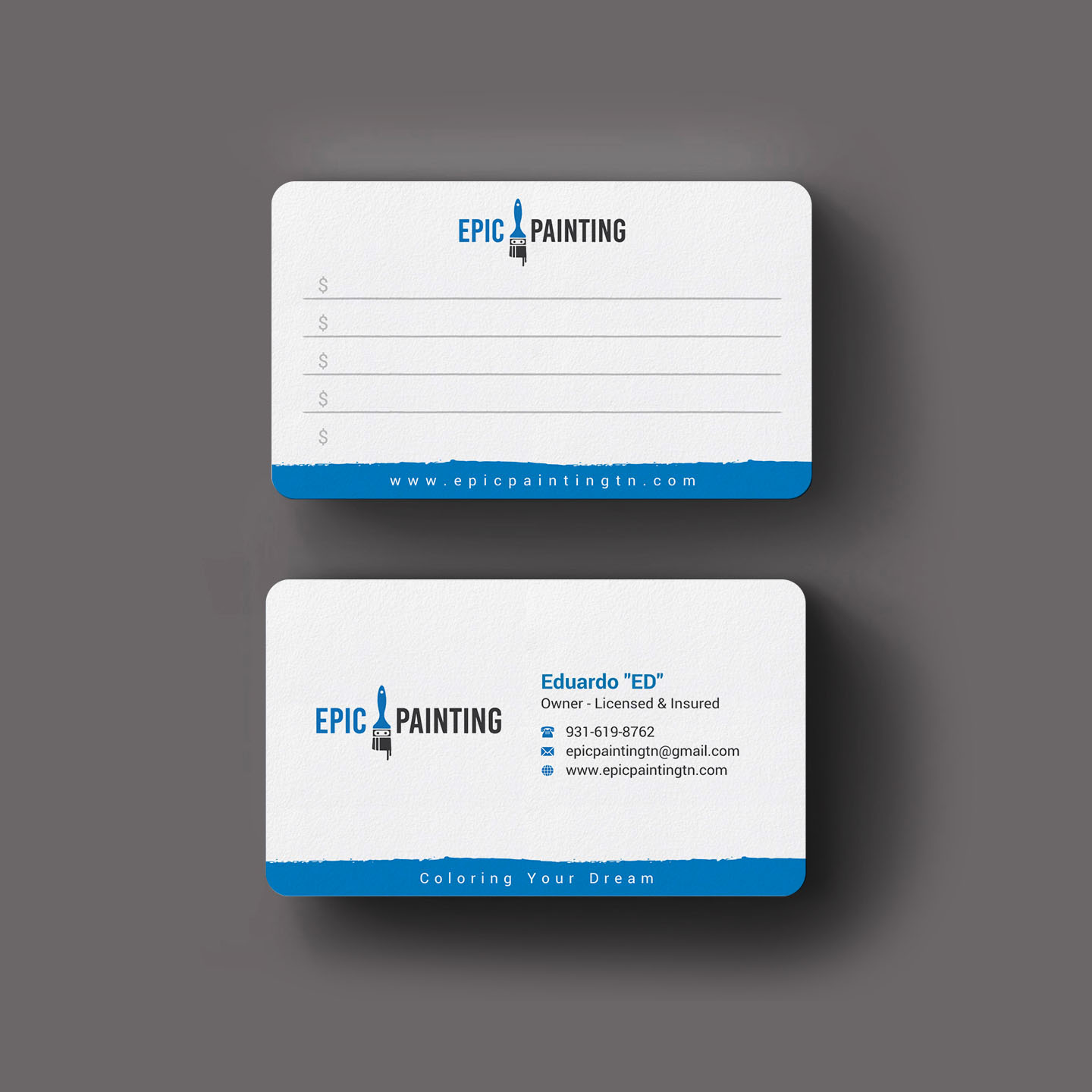 Business Card Design by INDIAN_Ashok for this project | Design #27597203