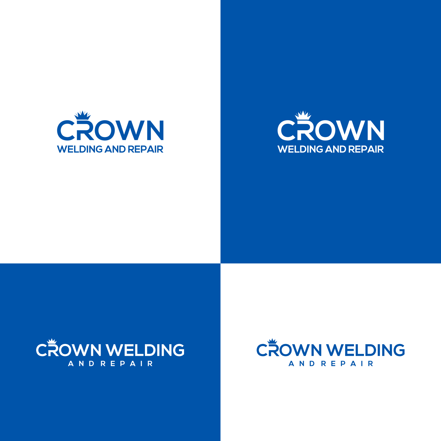 Logo Design by kikeeel for Crown Welding and Repair | Design #27611043