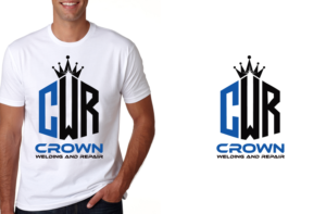Logo Design by creativepoint for Crown Welding and Repair | Design: #27596709