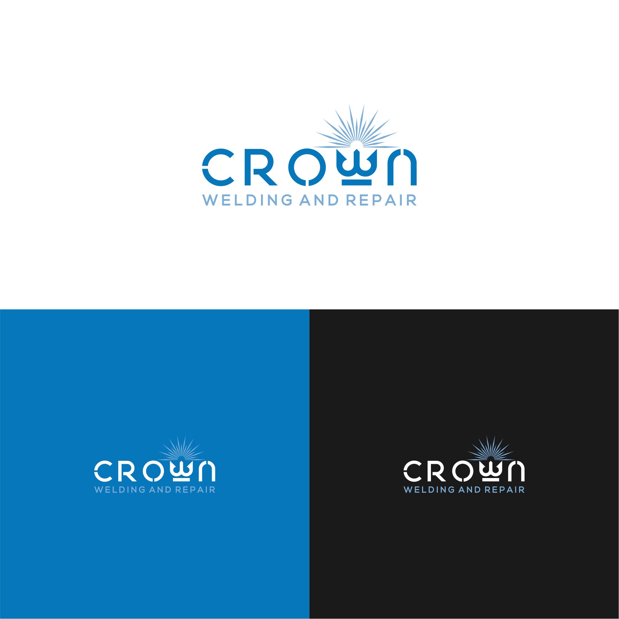 Logo Design by theJangAbayz for Crown Welding and Repair | Design #27620946