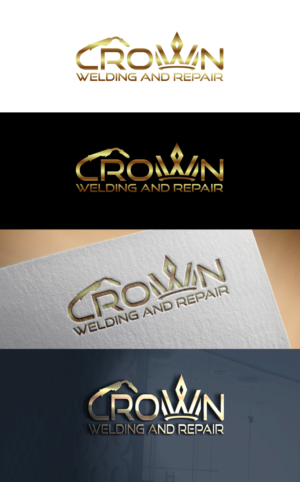 Logo Design by designA78 for Crown Welding and Repair | Design: #27601910