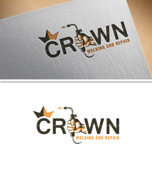 Logo Design by Md Shehidul Islam Rimon for Crown Welding and Repair | Design: #27601576