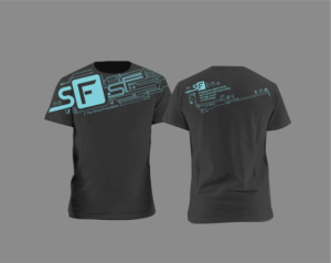 Techy tshirt design for a Non profit computer refurbishing organization