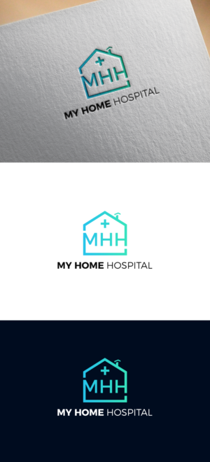 Logo Design by SheilaGrace for My Home Hospital | Design #27602233