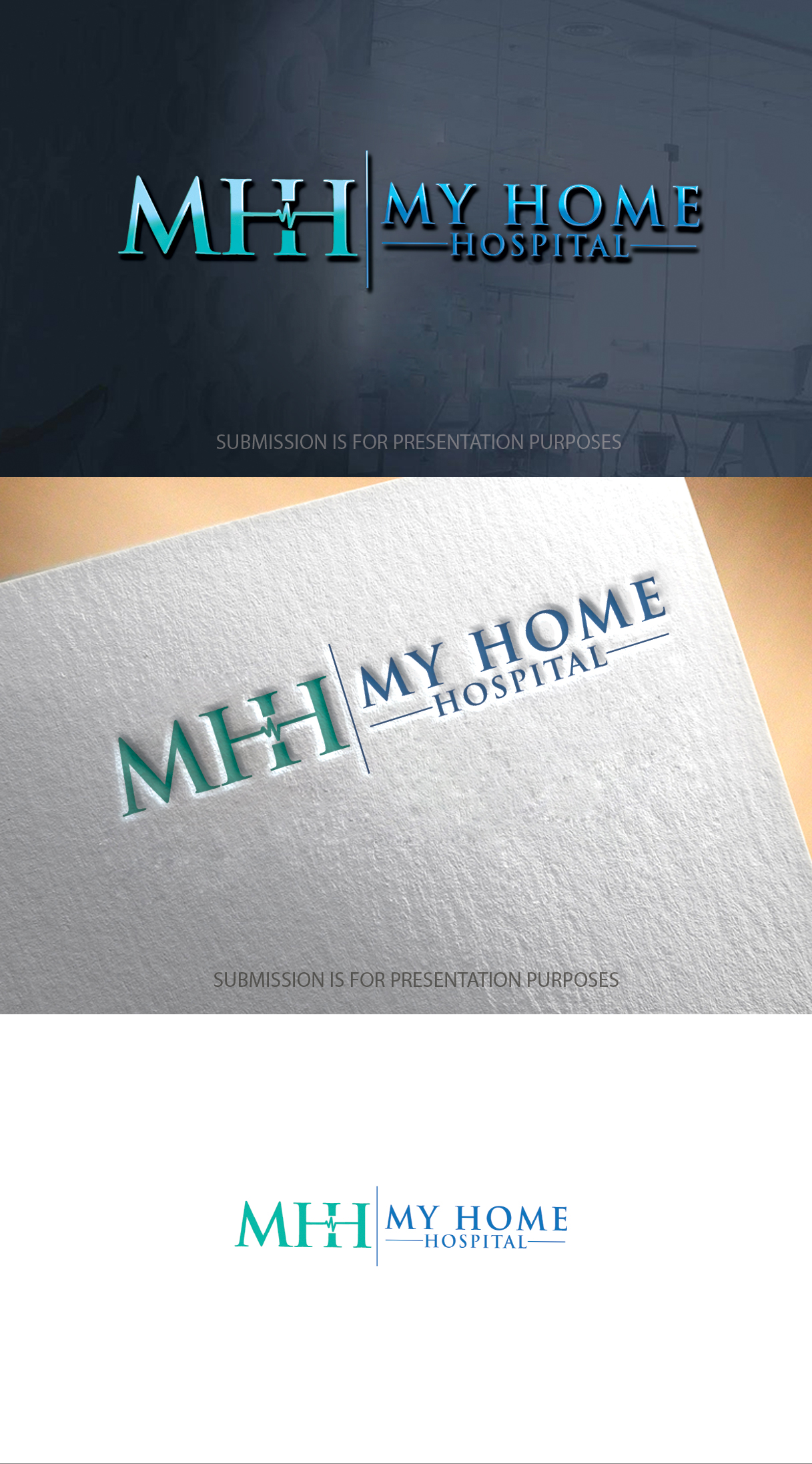Logo-Design von graphicevolution für My Home Hospital | Design #27603337