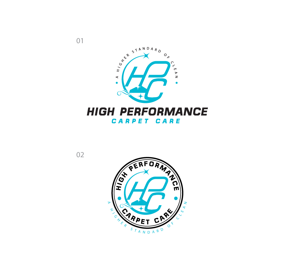Logo Design by step forward 2 for High Performance Carpet Care | Design #27604669