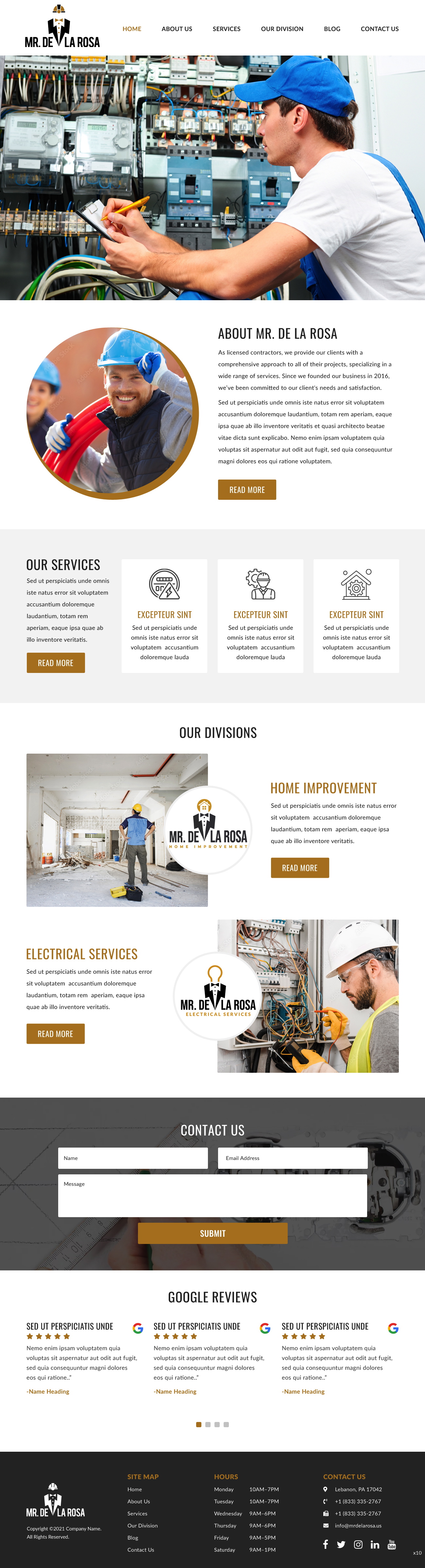 Diseño Wix por pb para Mr De La Rosa LLC | Diseño #27605119