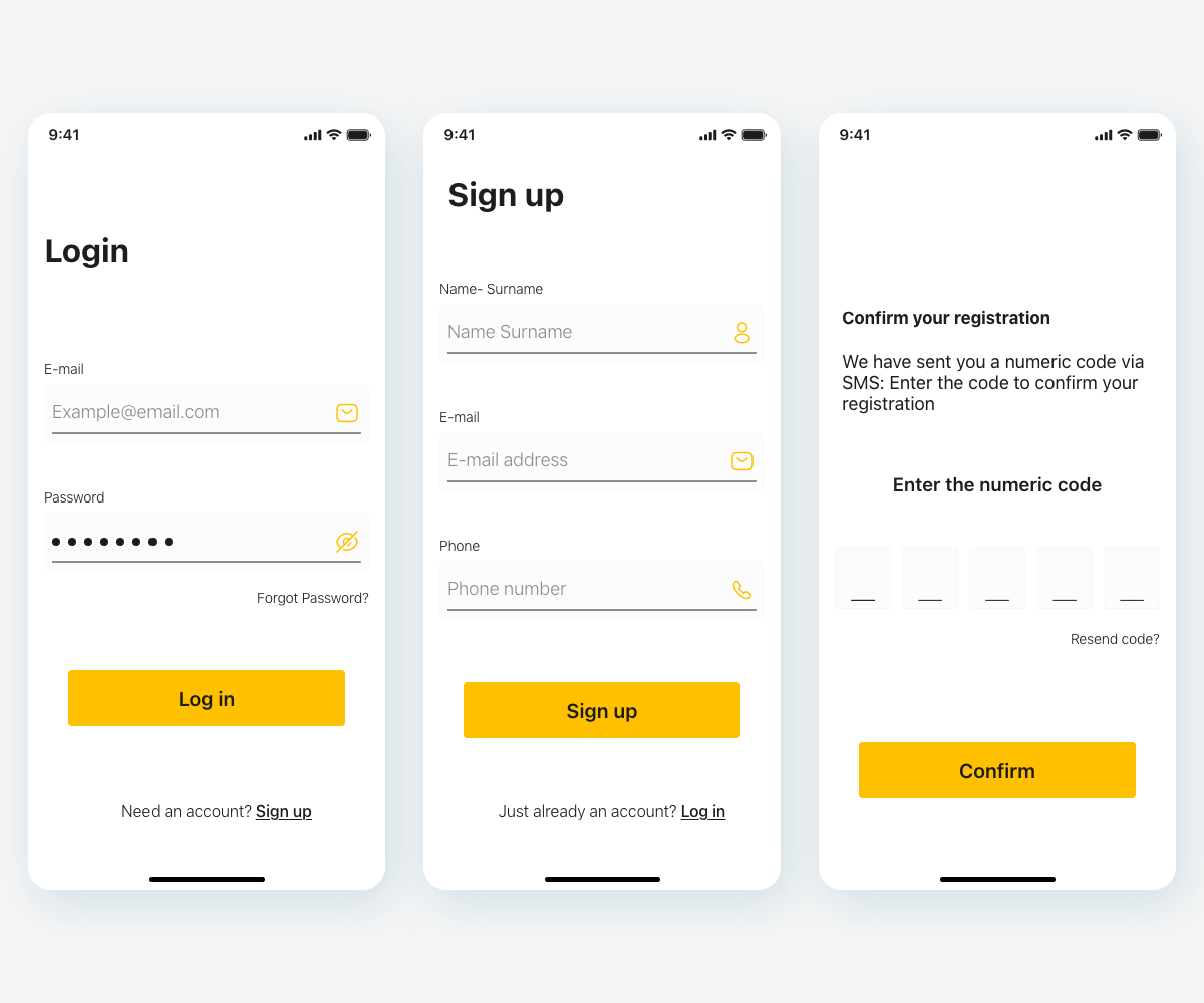 App Design by Rodd991 for Mr De La Rosa LLC | Design #27629435