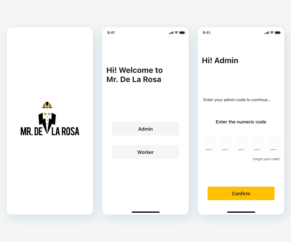 App Design by Rodd991 for Mr De La Rosa LLC | Design #27629436