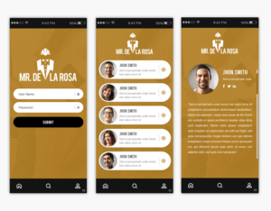 App-Design von pb für Mr De La Rosa LLC | Design: #27605120