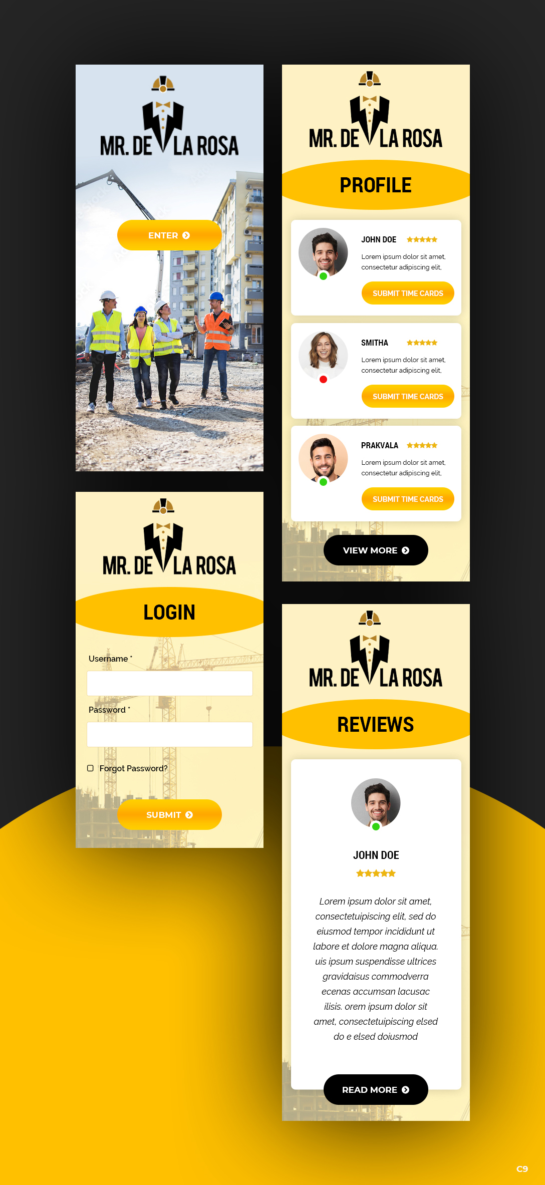 Design Application par pb pour Mr De La Rosa LLC | Design #27605122