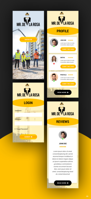App-Design von pb für Mr De La Rosa LLC | Design: #27605122