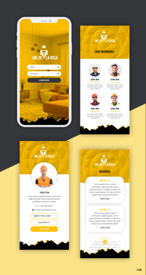 App-Design von pb für Mr De La Rosa LLC | Design: #27605123