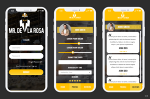 App-Design von pb für Mr De La Rosa LLC | Design: #27605129