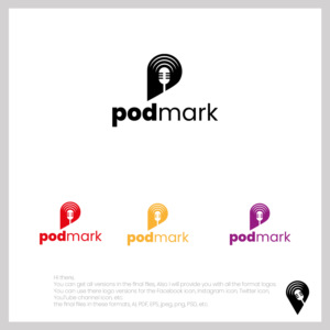 podmark | Logo Design by MG.graphics